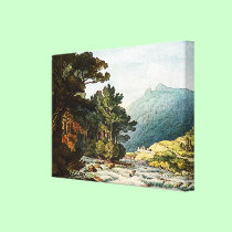 On The Dart Wrapped Canvas Print canvas prints