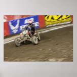 On The Edge Of ATV Racing Print
