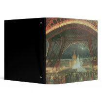 On the esplanade of the Champs de Mars Vinyl Binders