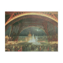 On the esplanade of the Champs de Mars Post Cards