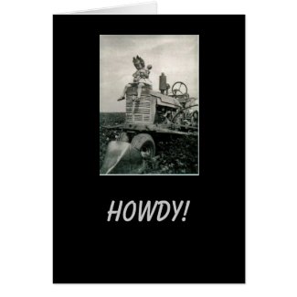 On the Farm card