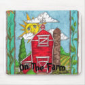 On The Farm Mousepad mousepad