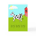 On the Farm - Third Birthday Party Invitation cards by BirthdayStampStore On the Farm - Third Birthday Party Invitation cards