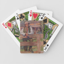 On The Fence playing cards