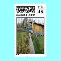 On the Fence stamps