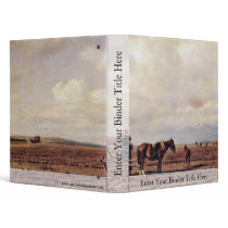 On The Field By Klodt Von Jürgensburg Michail Kons Vinyl Binders