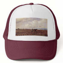 On The Field By Klodt Von Jürgensburg Michail Kons Trucker Hat
