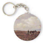 On The Field By Klodt Von Jürgensburg Michail Kons keychains