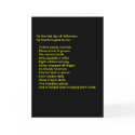 On the first day of Halloween, my true love gav... cards by mickey65 On the first day of Halloween, my true love gav... cards