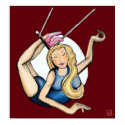 On the flying trapeze posters