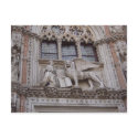 On the front of the Doges Palace, St. Mark's Squar postcards by Moondial On the front of the Doges Palace, St. Mark's Squar postcards
