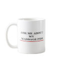 On-the-Go Massage Professional logo coffee mug