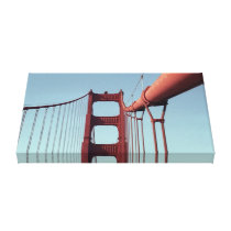 On The Golden Gate Bridge canvas prints