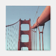 On The Golden Gate Bridge Magnets