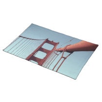On The Golden Gate Bridge placemats