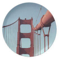 On The Golden Gate Bridge plates