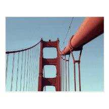 On The Golden Gate Bridge Postcards