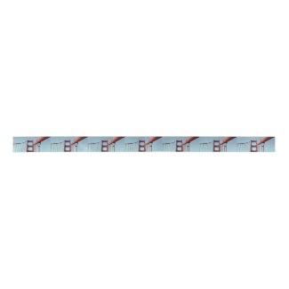 On The Golden Gate Bridge Satin Ribbon