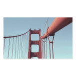 On The Golden Gate Bridge Stickers