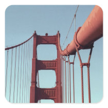 On The Golden Gate Bridge stickers