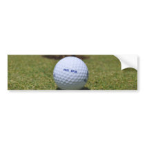 On the Golf Course Bumper Stickers