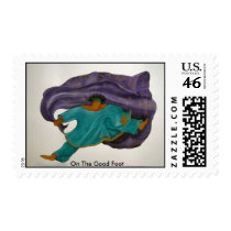 On The Good Foot postage by artistone On The Good Foot postage