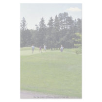 On the green, Ottawa, Ontario, Canada Custom Stationery