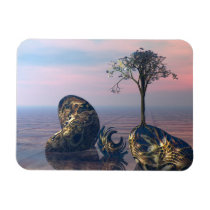 On the infinite 3D fractal plane Vinyl Magnets