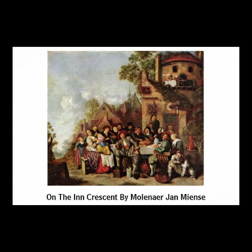 On The Inn Crescent By Molenaer Jan Miense Print