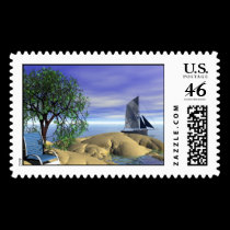 On the Jetty postage