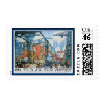 On The Job For Victory Stamps