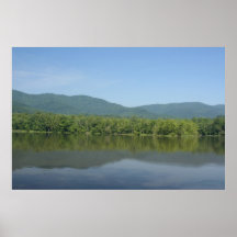 On the Lake Poster