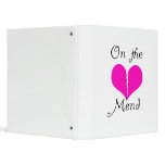 on the mend 3 ring binder