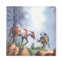ON THE MOVE by SHARON SHARPE magnets