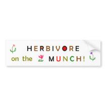 On the Munch! Bumper Sticker bumper stickers