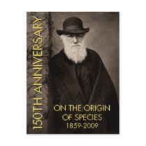 On the Origin of Species 150th Postcard by CdesignProponentsist On the Origin of Species 150th Postcard