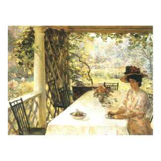 On the Porch print