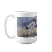 On the Prowl Timber Wolf Mug by natureswild On the Prowl Timber Wolf Mug
