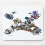 On The Reef-Aquarium Scene by FishTs.com Mouse Mats