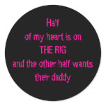 On the rig stickers