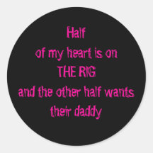 On the rig stickers