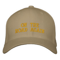 On The Road Again embroidered hats by bjaes01 On The Road Again embroidered hats