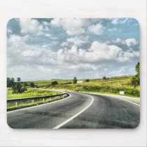 On the road again mousepad by laly_sb On the road again mousepad