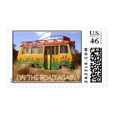On the Road Again Postage by GreetingsCards