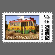 On the Road Again postage