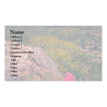 On The Rocks Business Card Templates