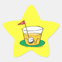 On The Rocks Star Stickers