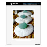 On The Sand Teal Sea Glass Skins For NOOK