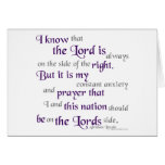On the side of the right... cards