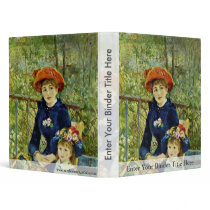 On The Terrace,  By Pierre-Auguste Renoir Binders
